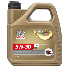 Motorolja 5W-30 Helsyntetisk 4 L Basta